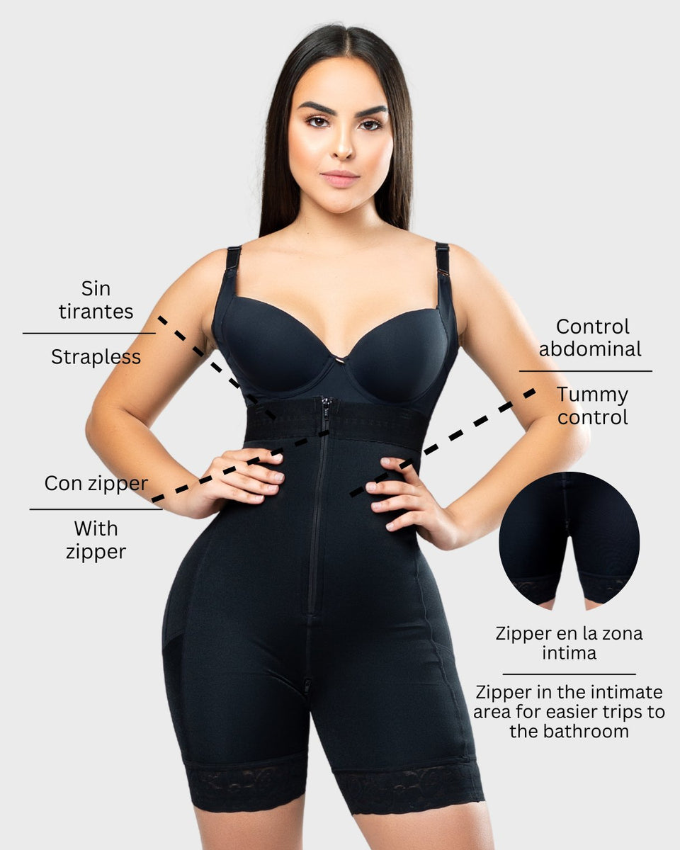 Find Cheap, Fashionable and Slimming zipper shapewear 