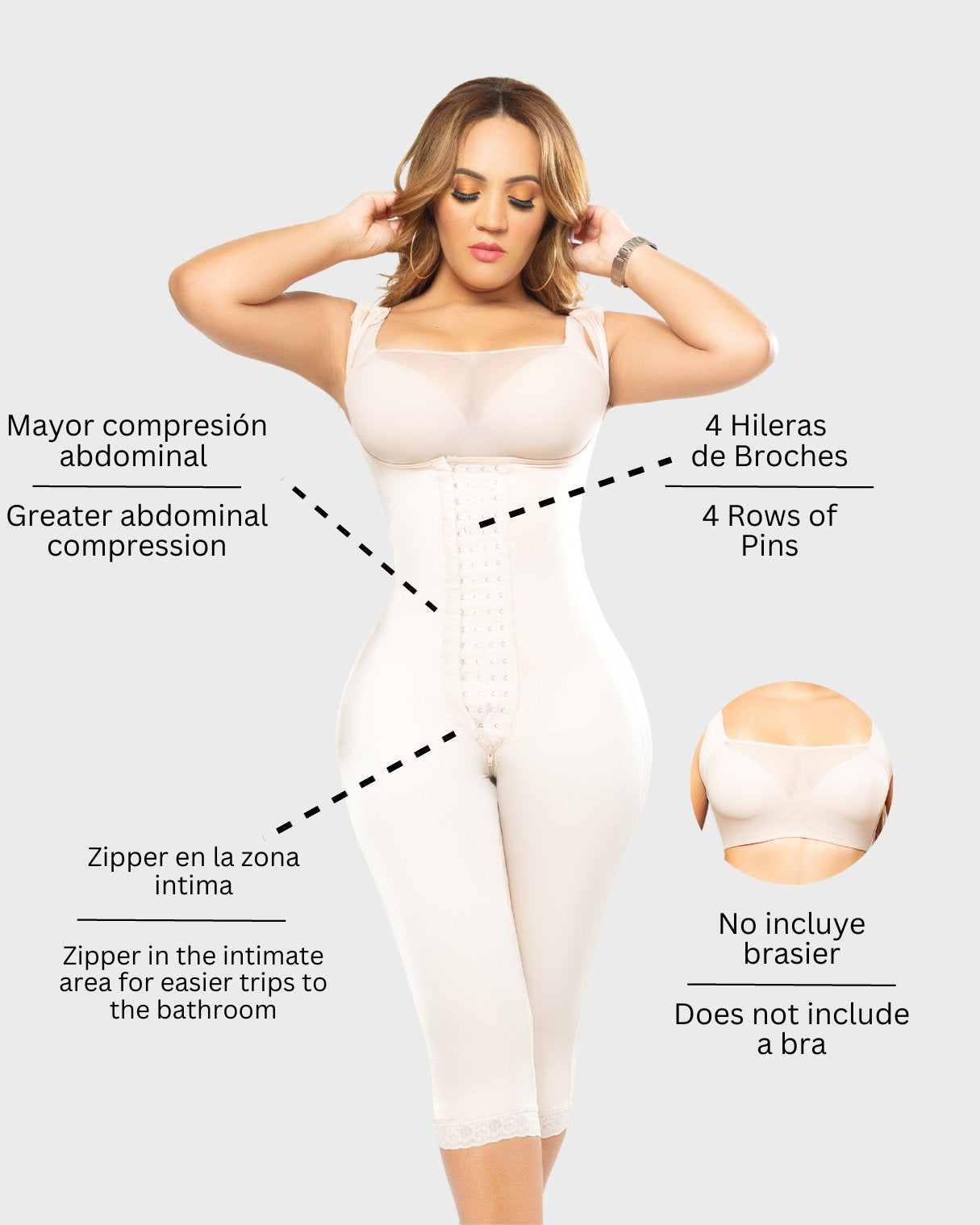 HEMO Body Saper Bodysuit Tummy Control Panties Shapewear Shorts Tummy  Slimmer Slimming Waist Trainer Body Shaper Butt Lifter Shape Wear (Color :  Nude, Size : XL) : : Fashion